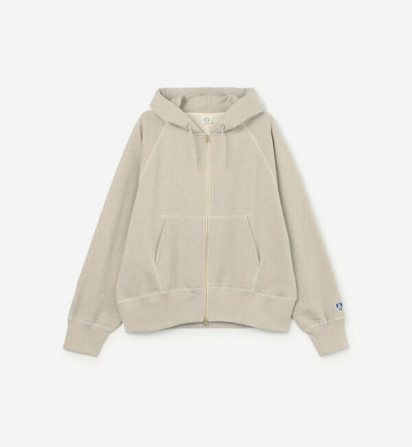 ORCIVAL「ORCIVAL | 〈別注〉コットン裏毛 フルジップパーカー MEN」|スウェット・ジャージ|BEIGE