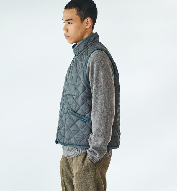  「LAVENHAM | 〈別注〉 スタンドカラー キルティングベスト MEN」|ダウンベスト・ベスト|