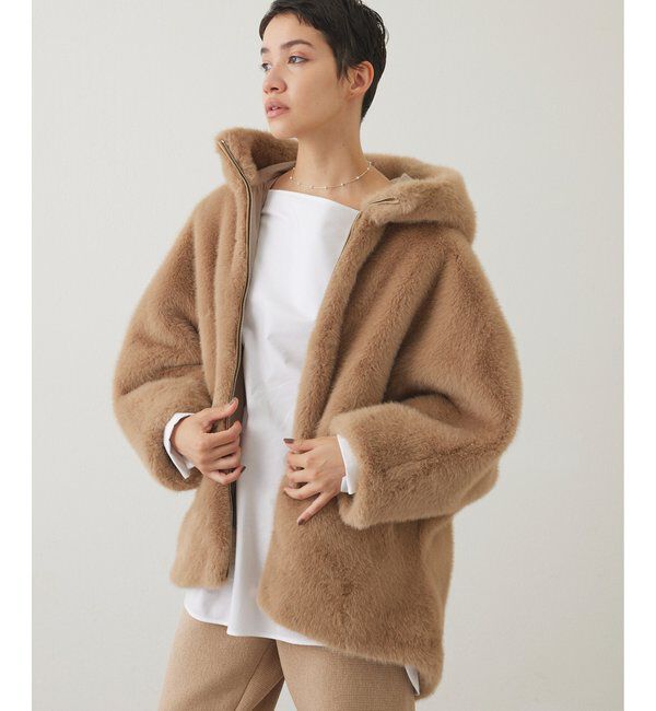 THE PAUSE「【THE PAUSE】フェイクファードルマンコート」|その他|