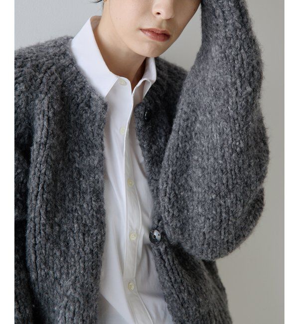  「ハンドニットカーディガン」|ニット・セーター|