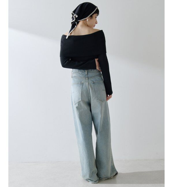  「オフショルニットプルオーバー」|ニット・セーター|