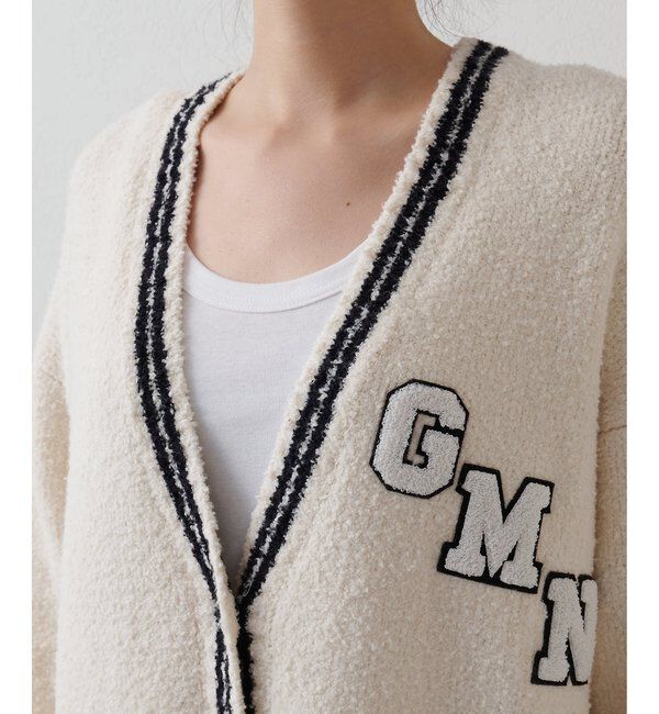 GEMINI「【GEMINI】ワッペンツキニットカーディガン」|ニット・セーター|