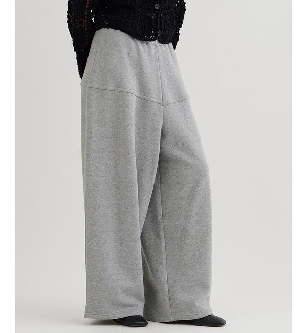  「裏毛バレルパンツ」|チノ|グレー