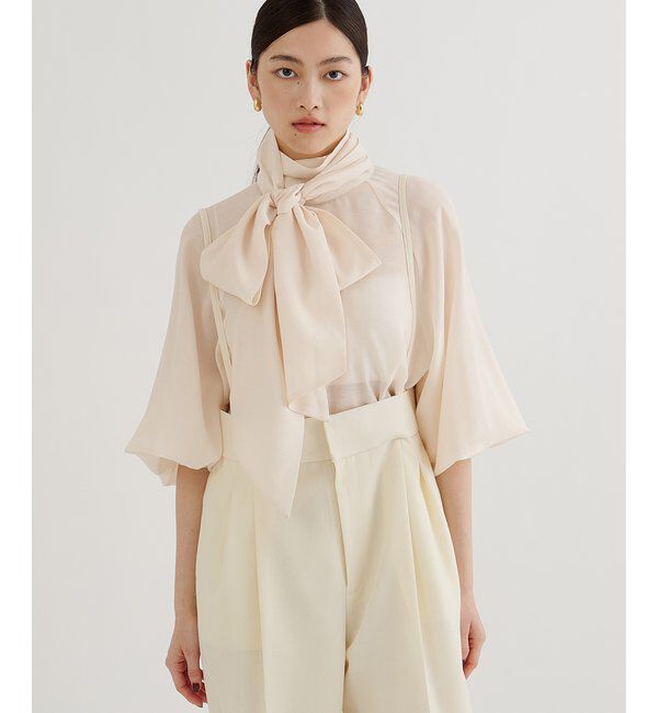  「シフォンボウタイブラウス」|シャツ・ブラウス|