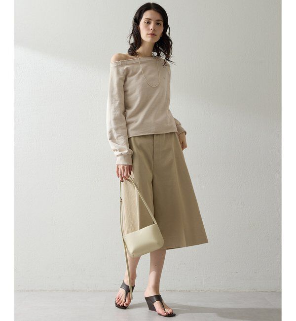  「【一部店舗＆WEB限定カラー】オフショル刺繍プルオーバー」|Tシャツ・カットソー|