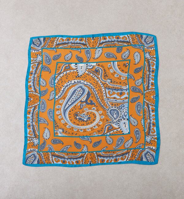  「【PAPILLONNER/パピヨネ】ペイズリースカーフ」|マフラー|