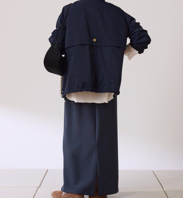  「ライナー付きスタンドネックブルゾン」|キュロット|