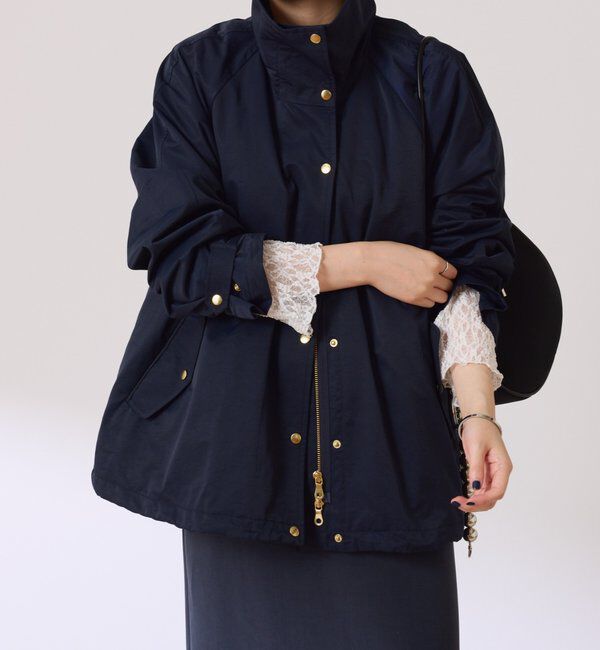  「ライナー付きスタンドネックブルゾン」|キュロット|