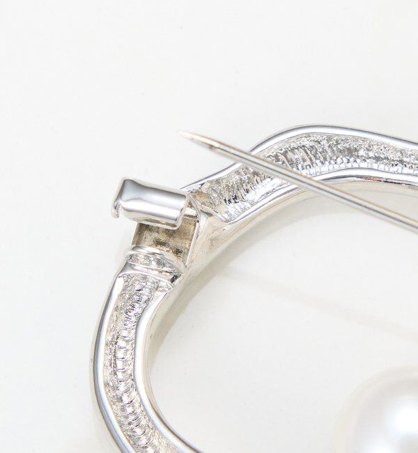  「【PAPILLONNER/パピヨネ】ラウンドパールブローチ」|リング|