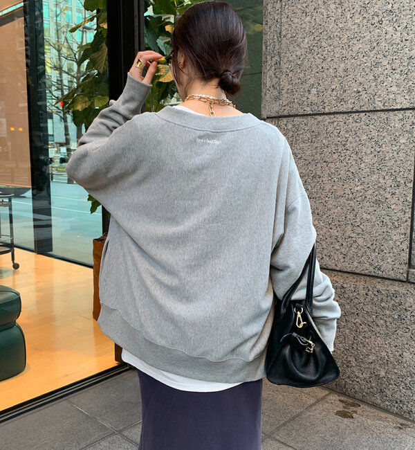  「【新色追加】【インフルエンサー OKOCHI企画】ハーフジップスウェット」|Tシャツ・カットソー|