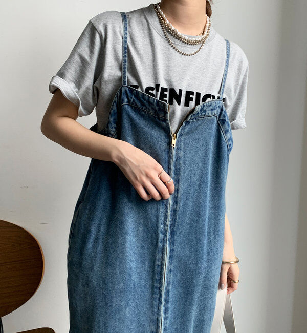  「【新色追加】JES'EN FICHEフロッキーロゴTEE」|Tシャツ・カットソー|