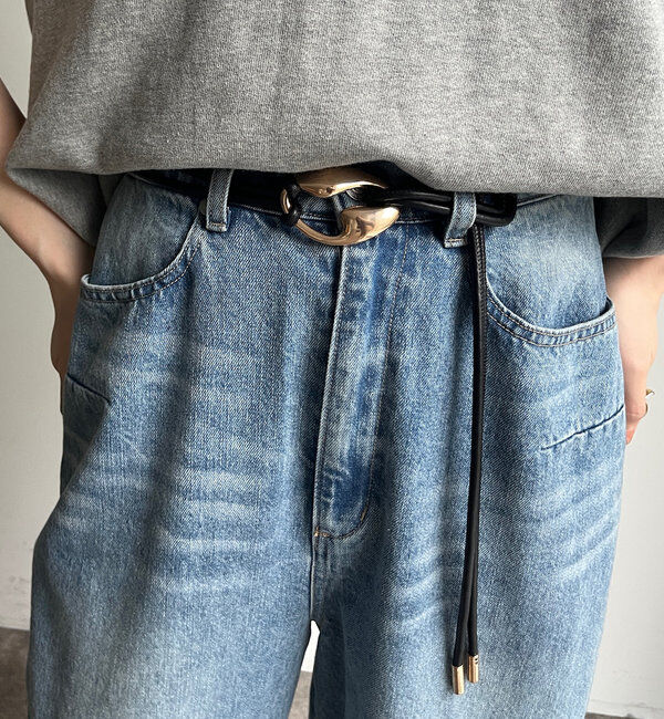  「変形バックルコードベルト」|ベルト|