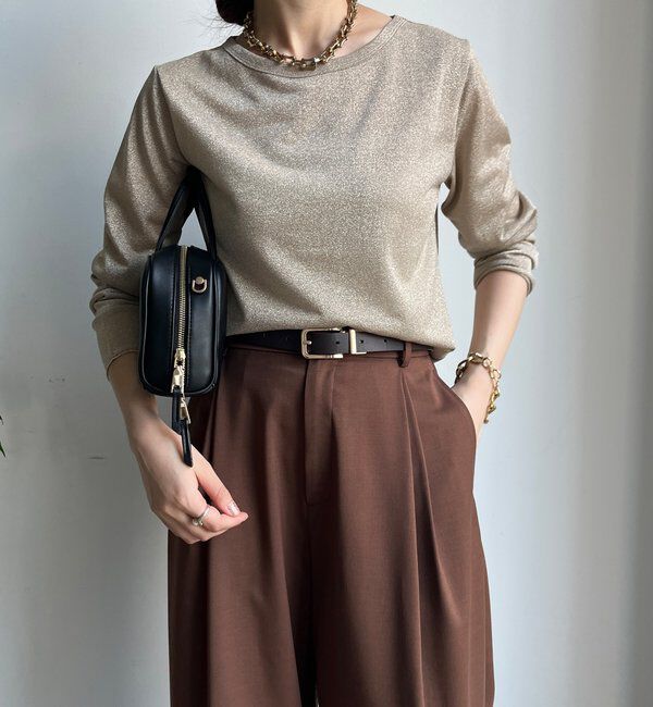  「ラメロンTEE」|Tシャツ・カットソー|