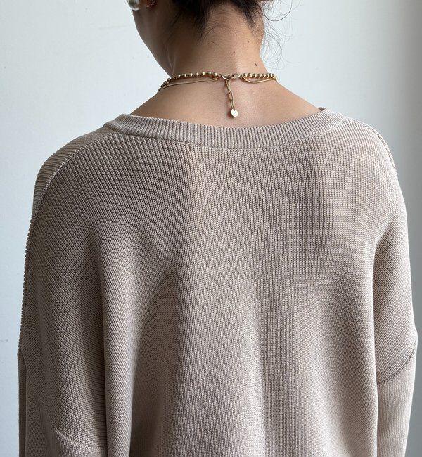  「スキッパープルオーバー」|ニット・セーター|