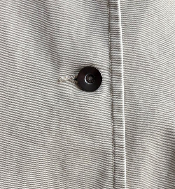  「レザーカラーカバーオールジャケット」|ブルゾン・スタジャン|