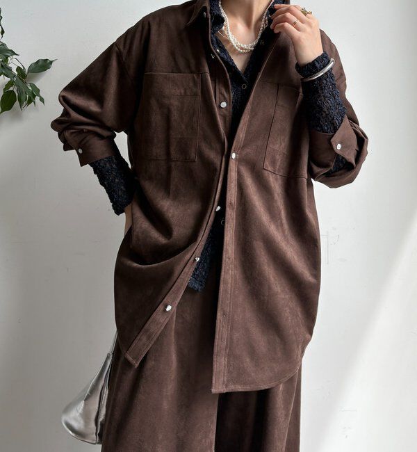  「スウェードシャツ」|シャツ・ブラウス|