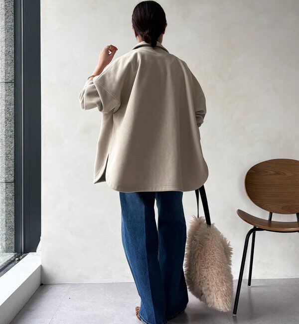  「ハイウエストダブルボタンデニム」|デニム|