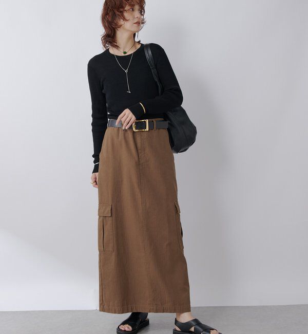  「【MONN.:.(モン)】RIB KNIT」|ニット・セーター|