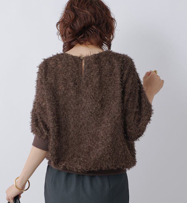  「【着映え】リブ付きフリンジブラウス」|シャツ・ブラウス|