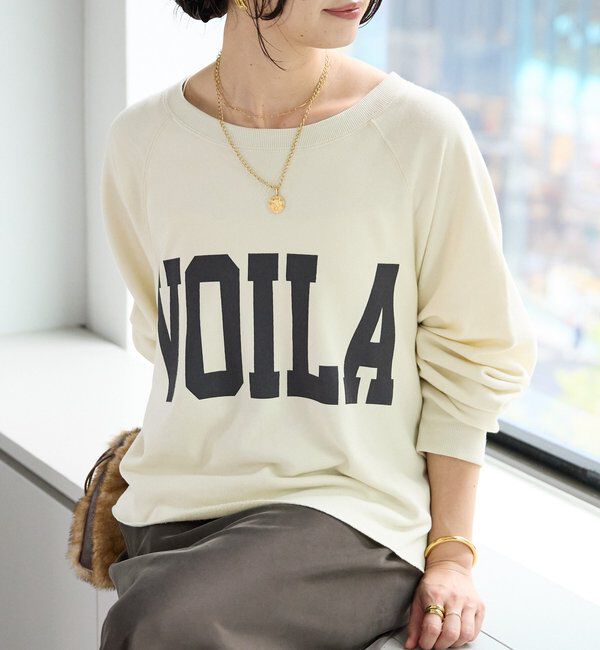  「【Yossshiiii企画】ワイドロゴカットオフスエット」|Tシャツ・カットソー|