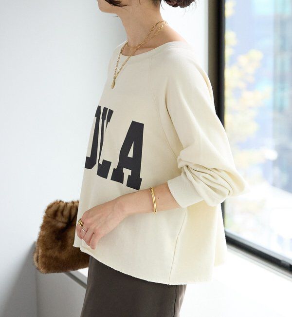  「【Yossshiiii企画】ワイドロゴカットオフスエット」|Tシャツ・カットソー|