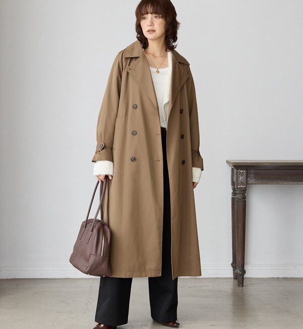  「【MONN.:.(モン)】オープンカラーコート」|その他|