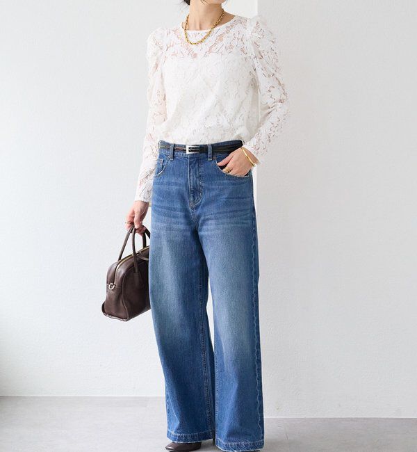  「【R.good（アールドットグッド）】編み込みチェーンネックレス」|ブローチ・コサージュ|