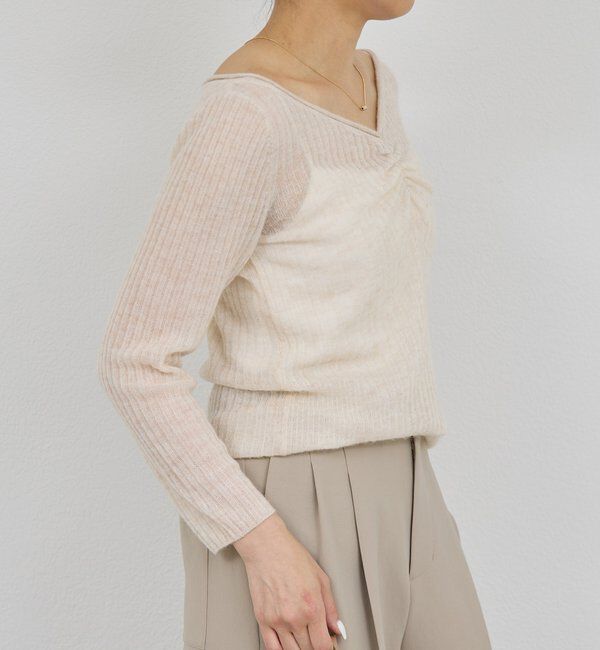  「【アンサンブル対応】オフショルダーニット」|ニット・セーター|