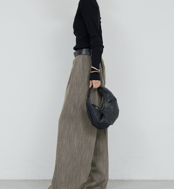  「スクエアヘンリーネックニット」|ニット・セーター|