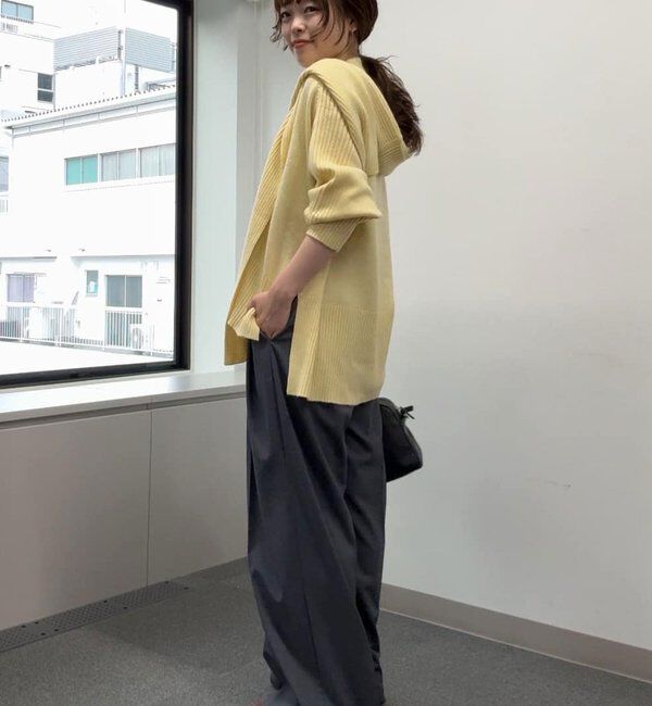  「【脱マンネリニット】【MANAKAコラボ】フードセットニット」|ニット・セーター|