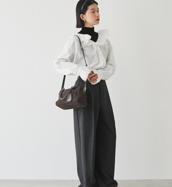  「スエード2WAYミニボストンバッグ」|ボストンバッグ|