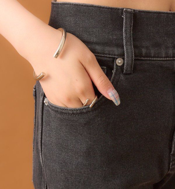  「スリットフレアデニム」|デニム|