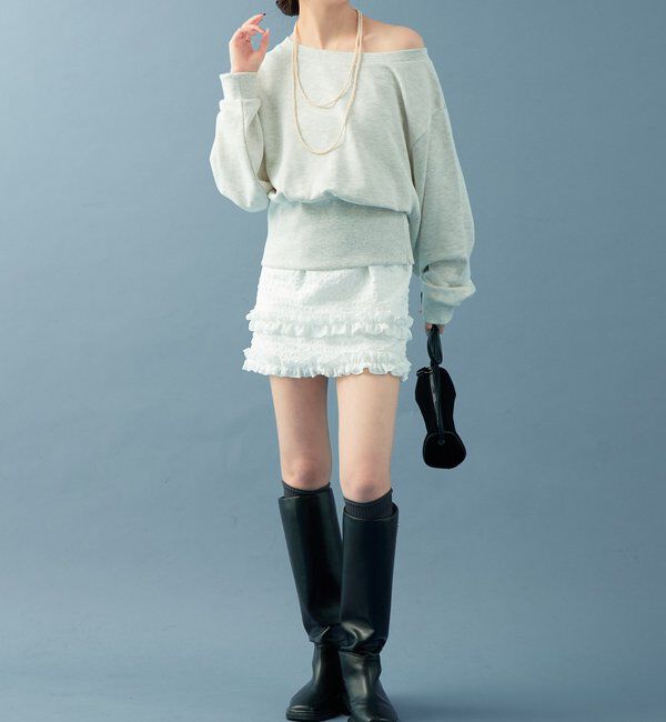  「ティアードミニスカート」|スカート|