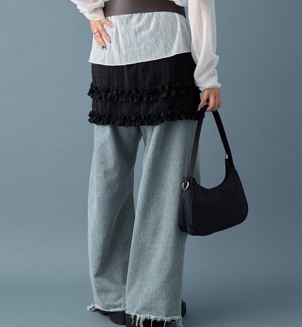  「ティアードミニスカート」|スカート|