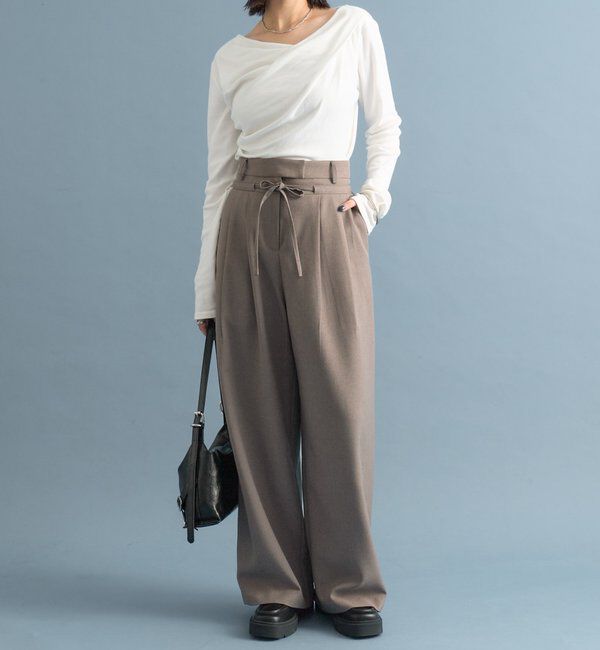  「オフショルロンT」|Tシャツ・カットソー|