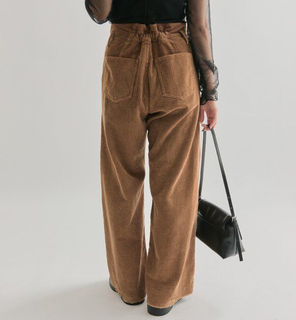  「コーデュロイ ウェーブパンツ」|チノ|