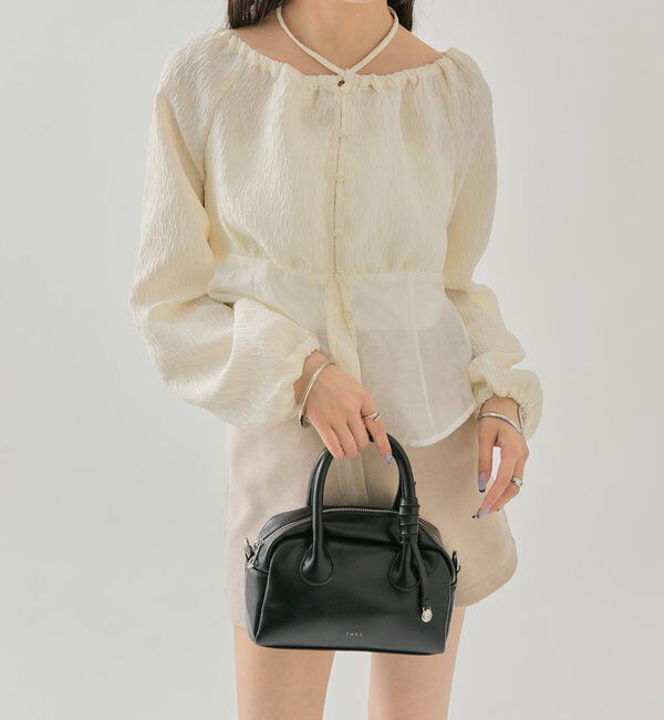  「シアーコルセットブラウス」|シャツ・ブラウス|