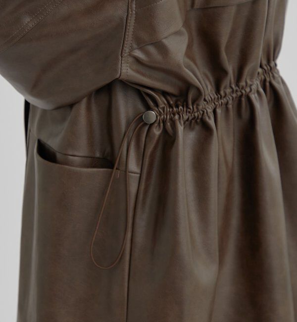  「ドロストフェイクレザーブルゾン」|ブルゾン・スタジャン|