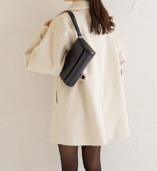  「ウール混 シャギーミドルコート」|その他|