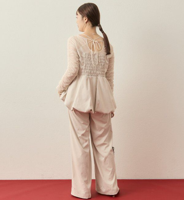  「【@aoiikegaya企画】チュール切替ペプラムSET UP」|チノ|