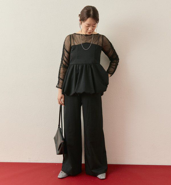  「【@aoiikegaya企画】チュール切替ペプラムSET UP」|チノ|