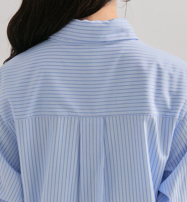  「ポケット刺繍ストライプシャツ」|シャツ・ブラウス|