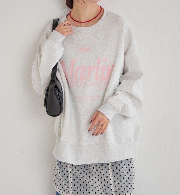  「裏起毛ロゴスウェット」|パーカー|