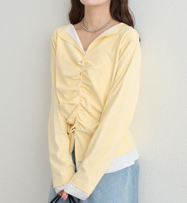  「配色カットソー」|Tシャツ・カットソー|