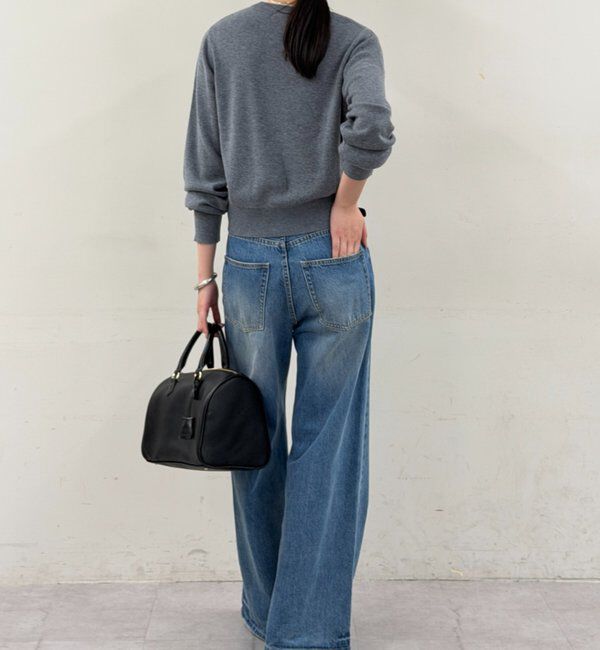  「ウールカシミヤクルーニット」|ニット・セーター|