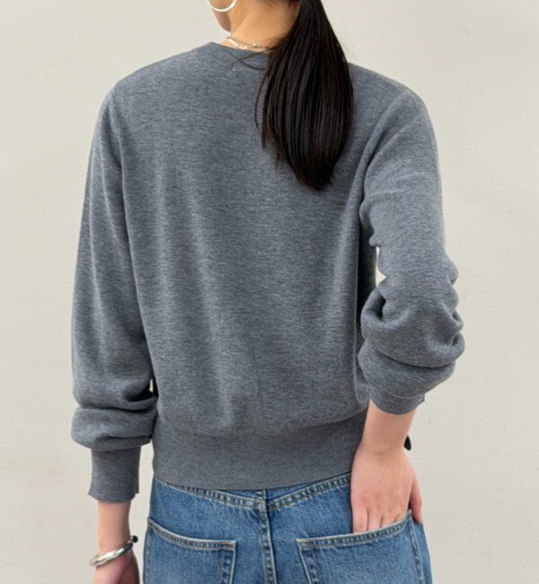  「ウールカシミヤクルーニット」|ニット・セーター|