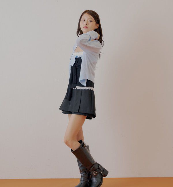  「シアーカーディガン+ねじりシャツドッキングベアセット」|カーディガン|