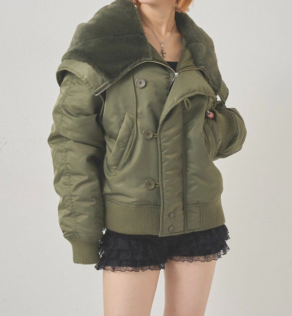  「【Sourcream】サワークリーム N2Bフライトジャケット」|ブルゾン・スタジャン|