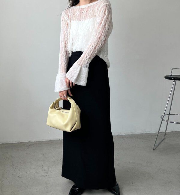  「【お気に入り累計2万超え/全骨格◎/低身長サイズ】マキシIラインスカート」|スカート|
