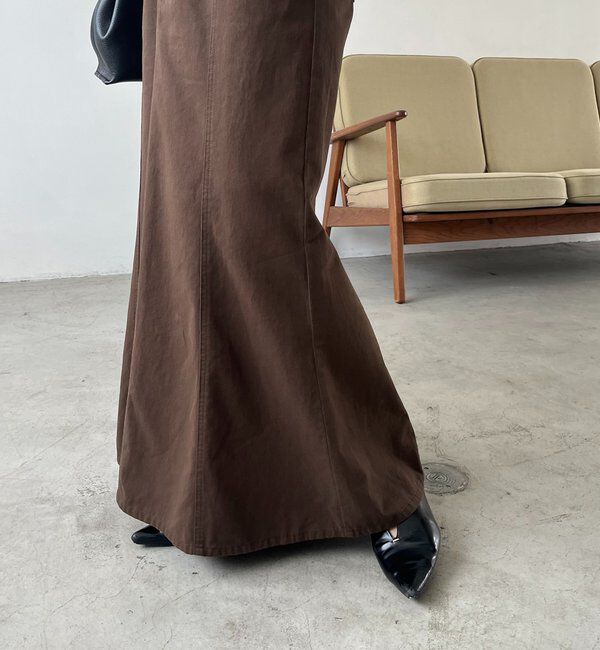  「【セットアップ対応】コットンフレアスカート」|スカート|